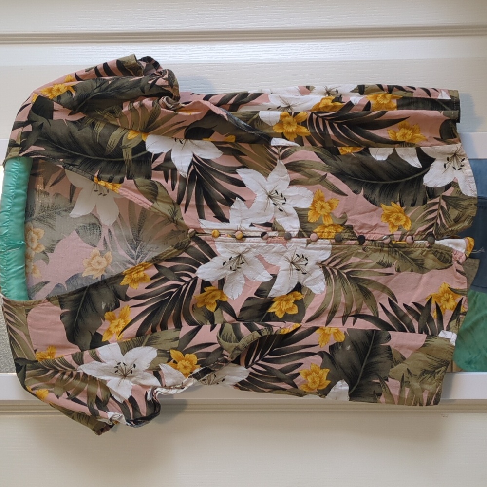Button front blouse